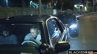 BLACKEDRAW Beautiful young blonde besties take on 2 BBC